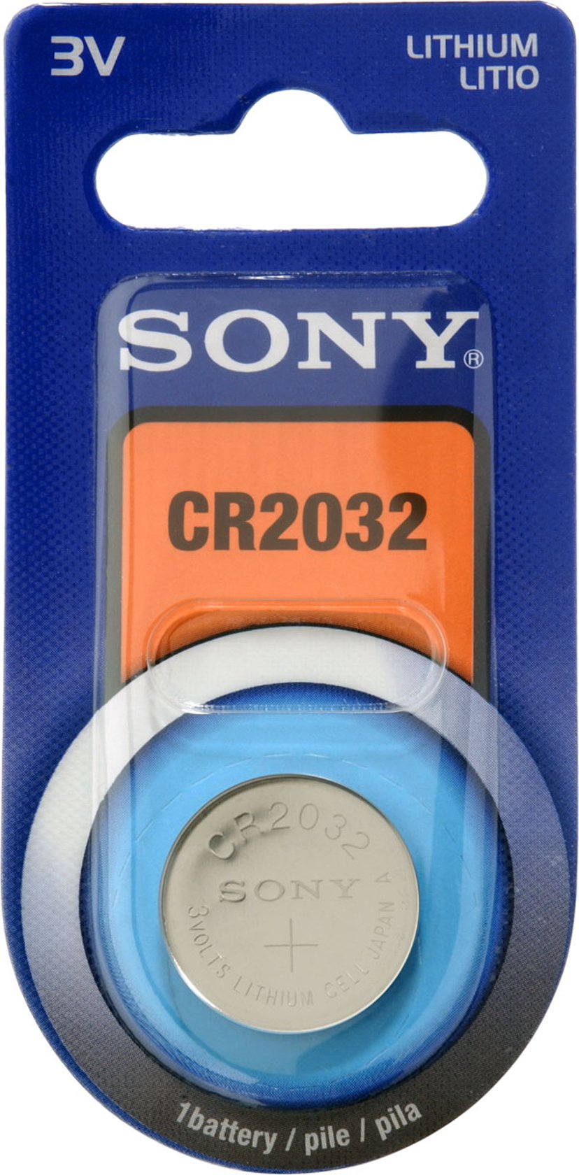 Sony Knappcell Lithium CR2032 3V 220mAh | Dustin.se