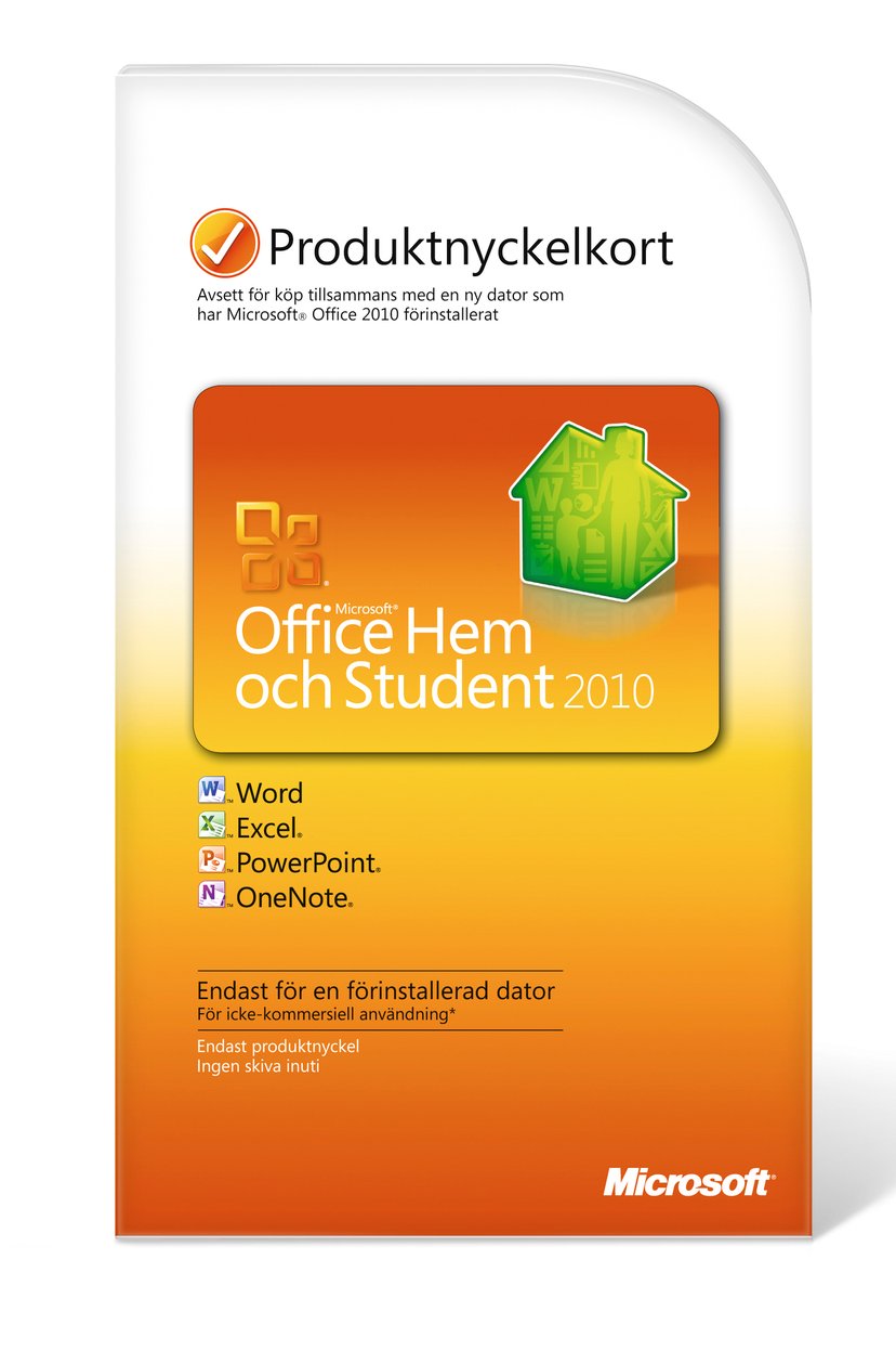 Microsoft Office Home and Student 2010 Dustinhome.se