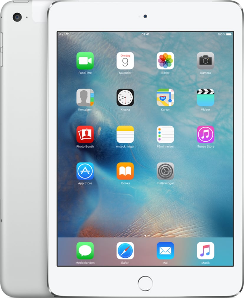 Apple iPad mini 4 Wi-Fi + Cellular 7.9" A8 32GB Silver | Dustinhome.se