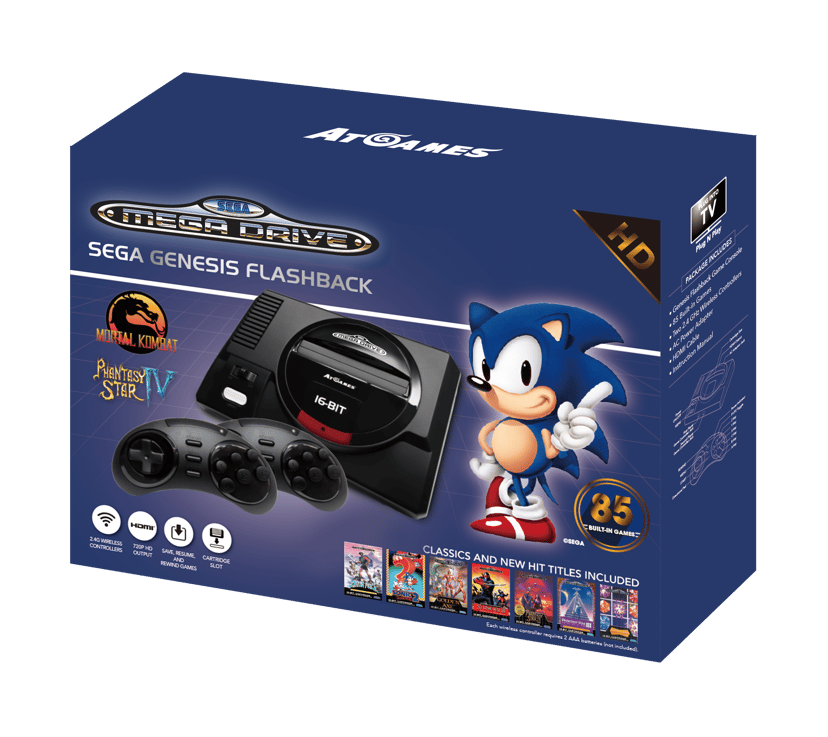 AtGames SEGA Mega Drive Genesis Flashback HD Dustinhome fi