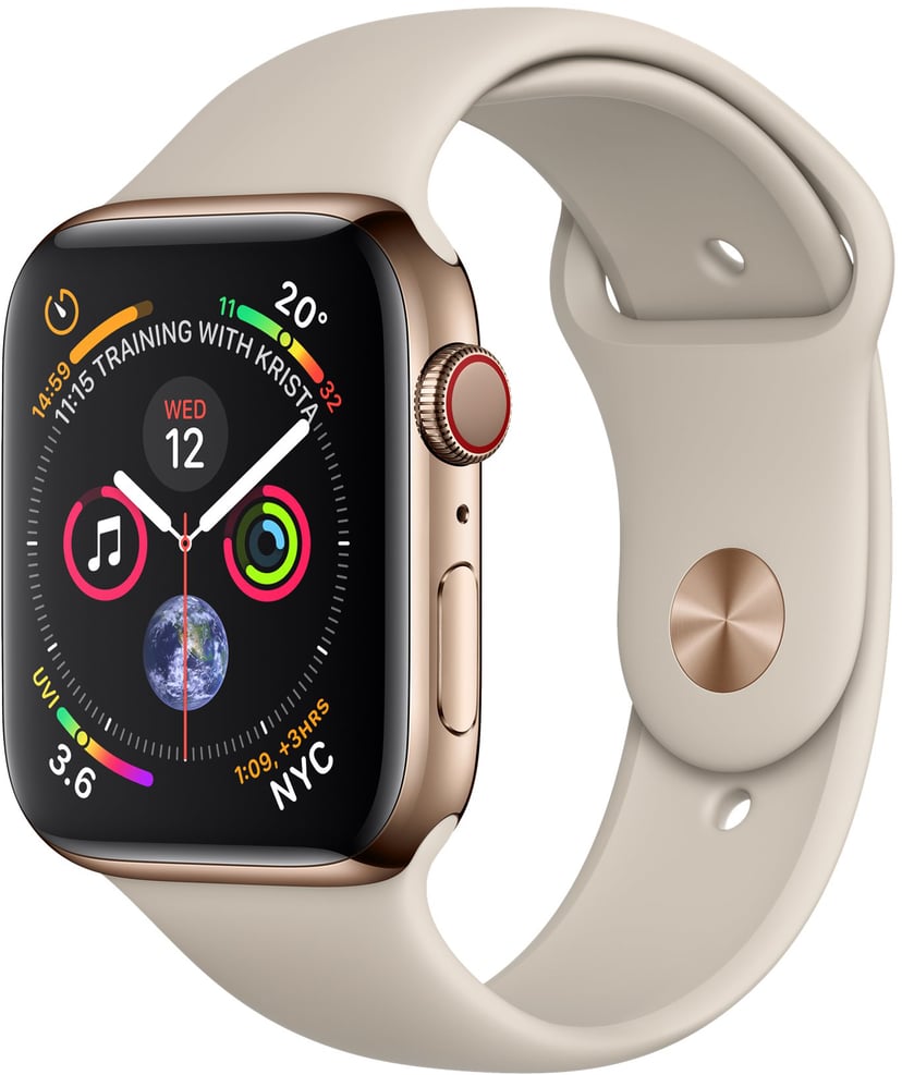 Apple Watch Series 4 GPS + Cellular, 40mm Gold Stainless Steel Case