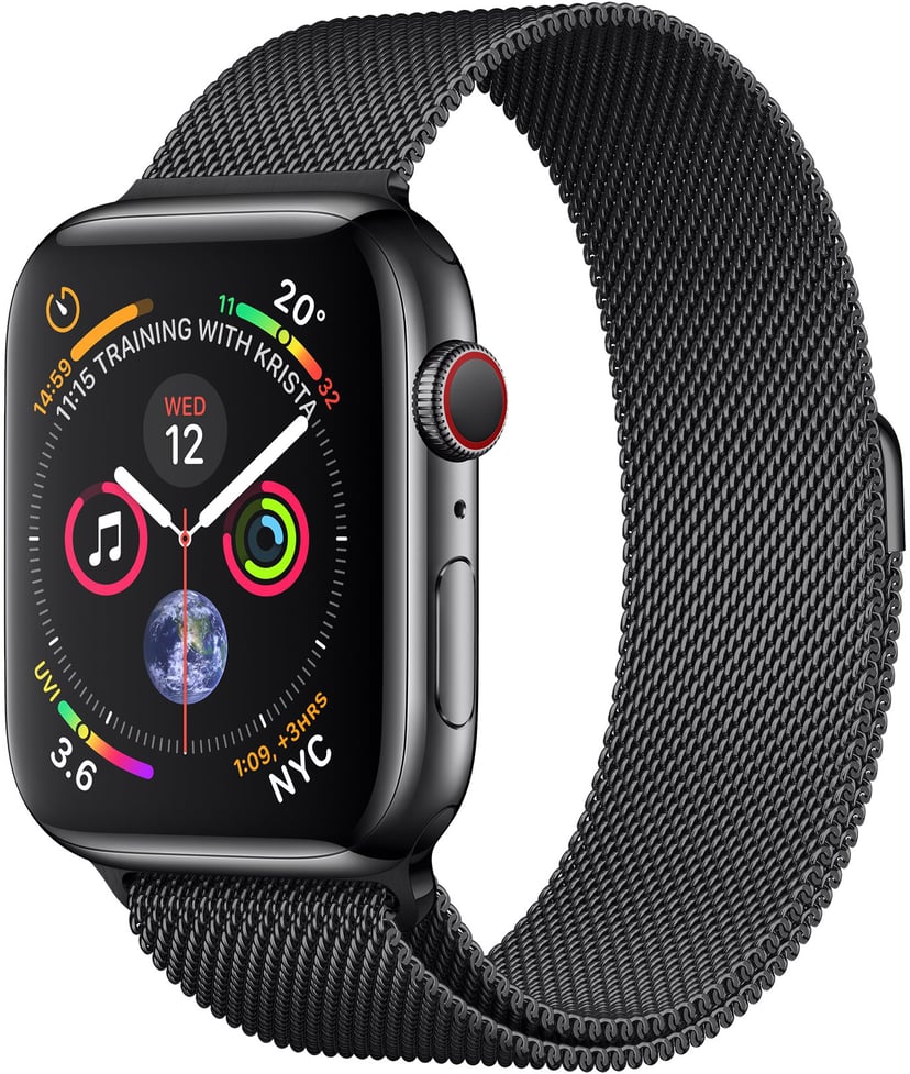 Apple Watch Series 4 GPS + Cellular, 44mm Space Black Stainless Steel Apple Watch 4 Stainless Steel 44mm