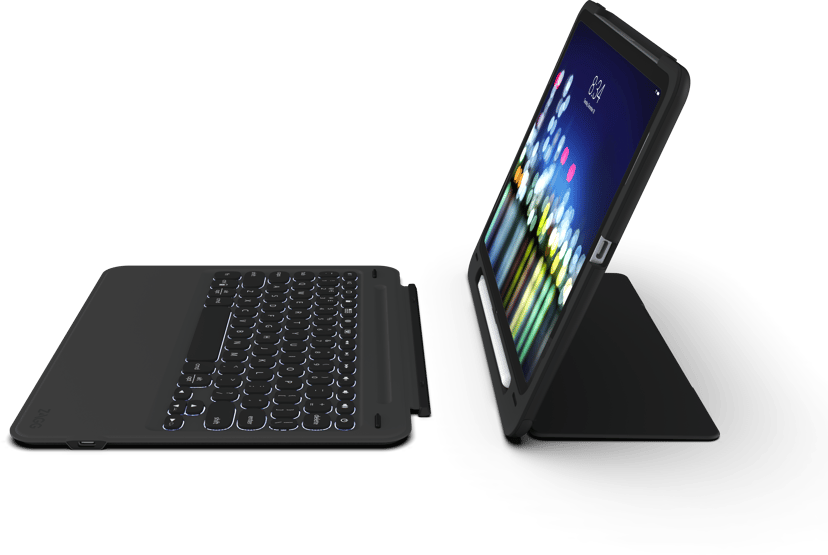 Zagg Slim Book Go Keyboard Apple iPad Pro 11" Black Nordic Dustinhome.se
