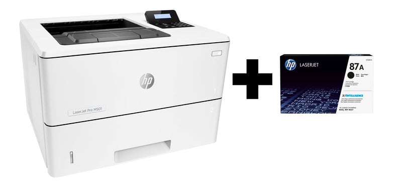 HP Laserjet Pro M501DN A4 + Extra Toner 9K Dustinhome.se