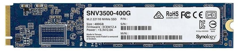 Synology 400GB M 2 22110 SSD SNV3500 NVMe PCIe 3 0 Dustinhome se