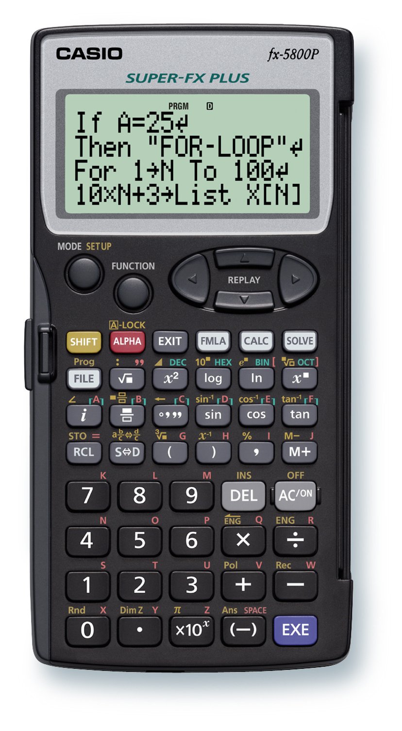 casio fx 5800p