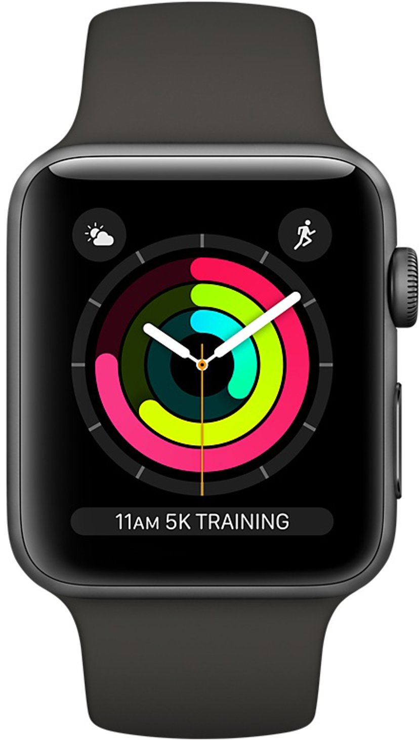 apple watch grey series 3