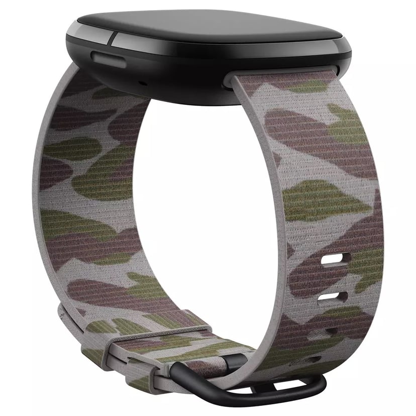 Fitbit Armband Large Vävt Camo Versa 3/Sense Dustinhome.se