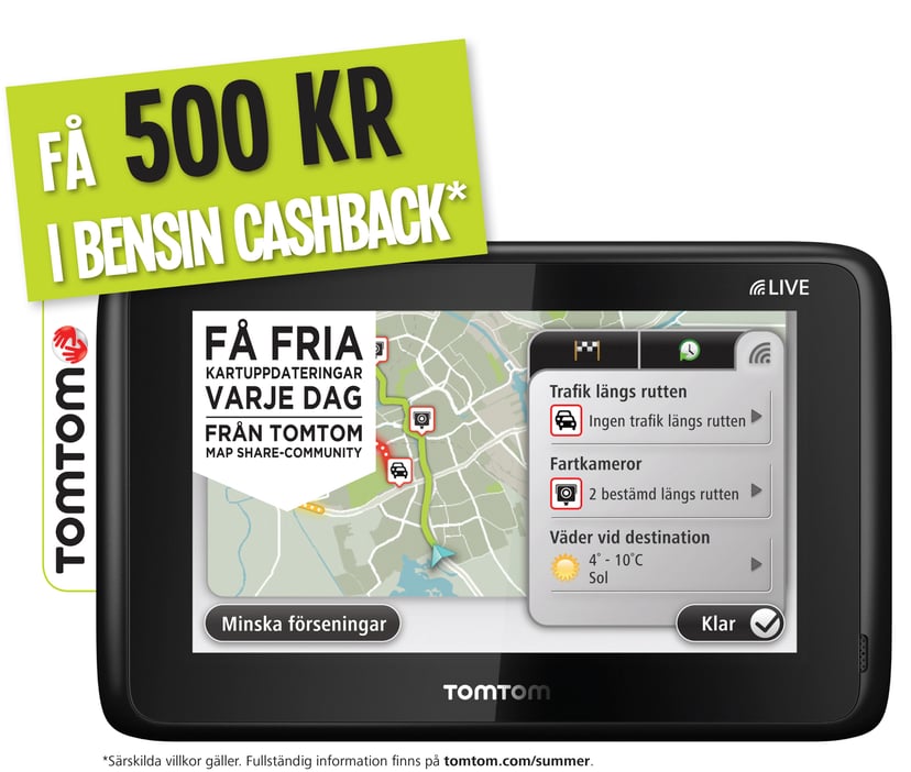 Tomtom Go Live 1005 Hdt&m Europe Dustin.dk