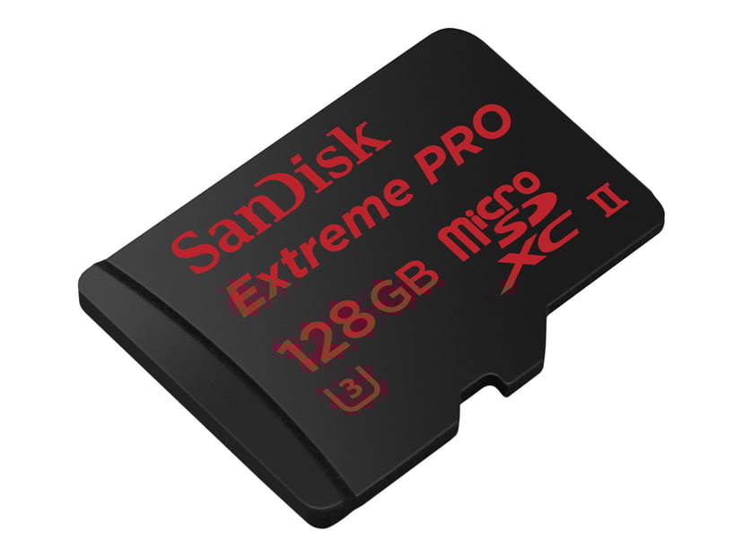SanDisk Extreme Pro 128GB microSDXC UHSII Memory Card Dustinhome.dk