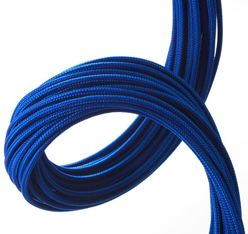 Blå Kabel Plus Eller Minus