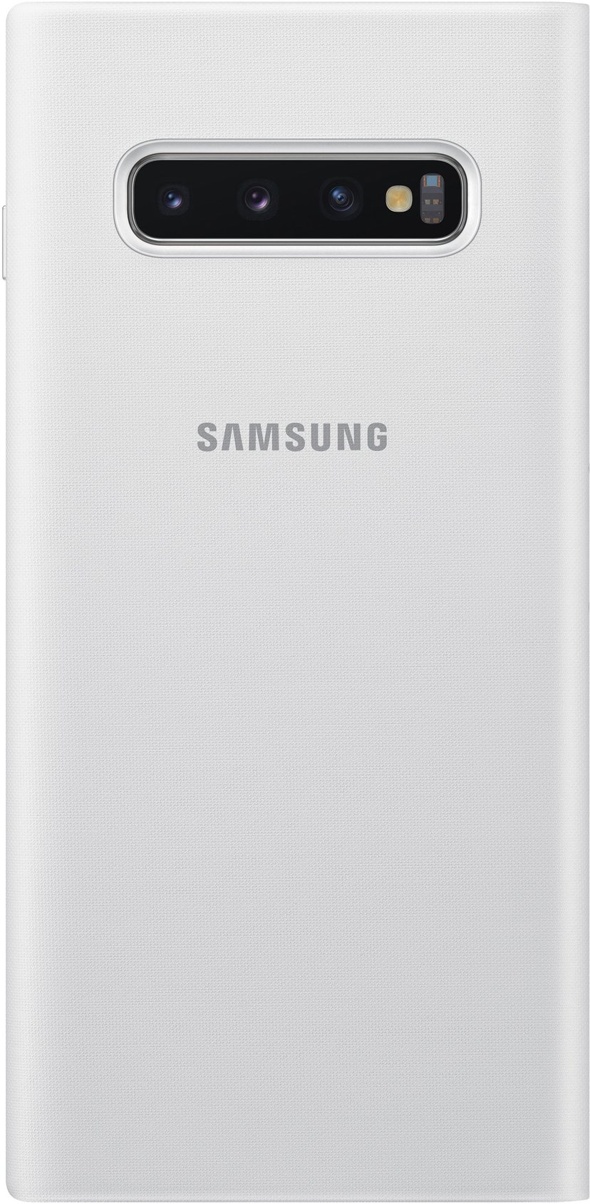 Samsung LED View Cover EFNG975 Samsung Galaxy S10+ Vit