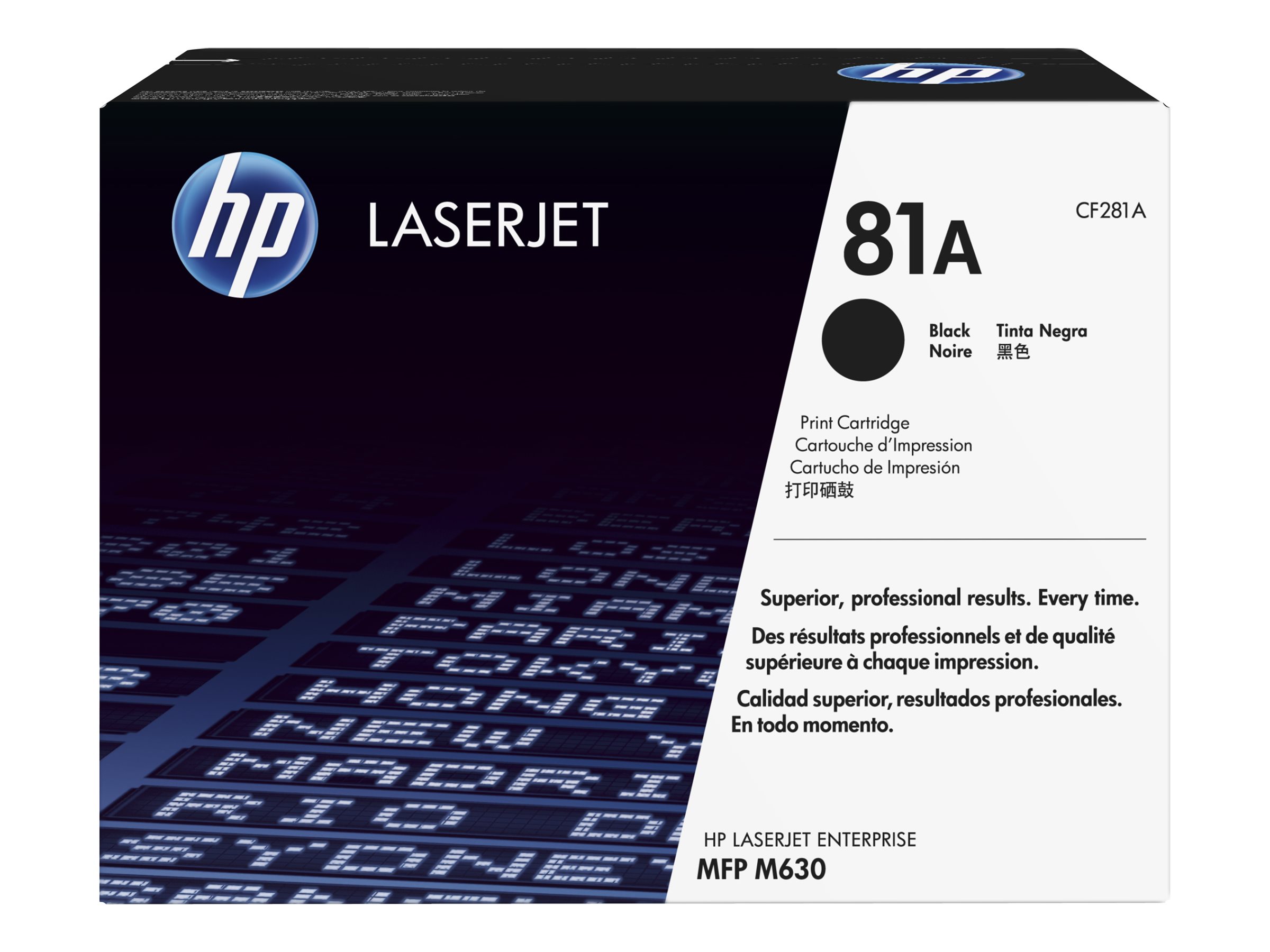 HP HP 81A Tonerkassett Svart CF281A