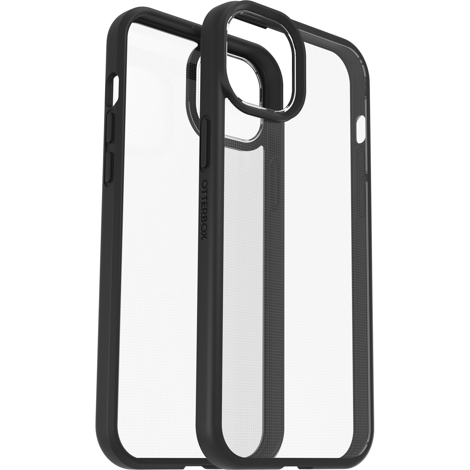 OtterBox React Series (iPhone 15 Plus) - Svart/gjennomsiktig