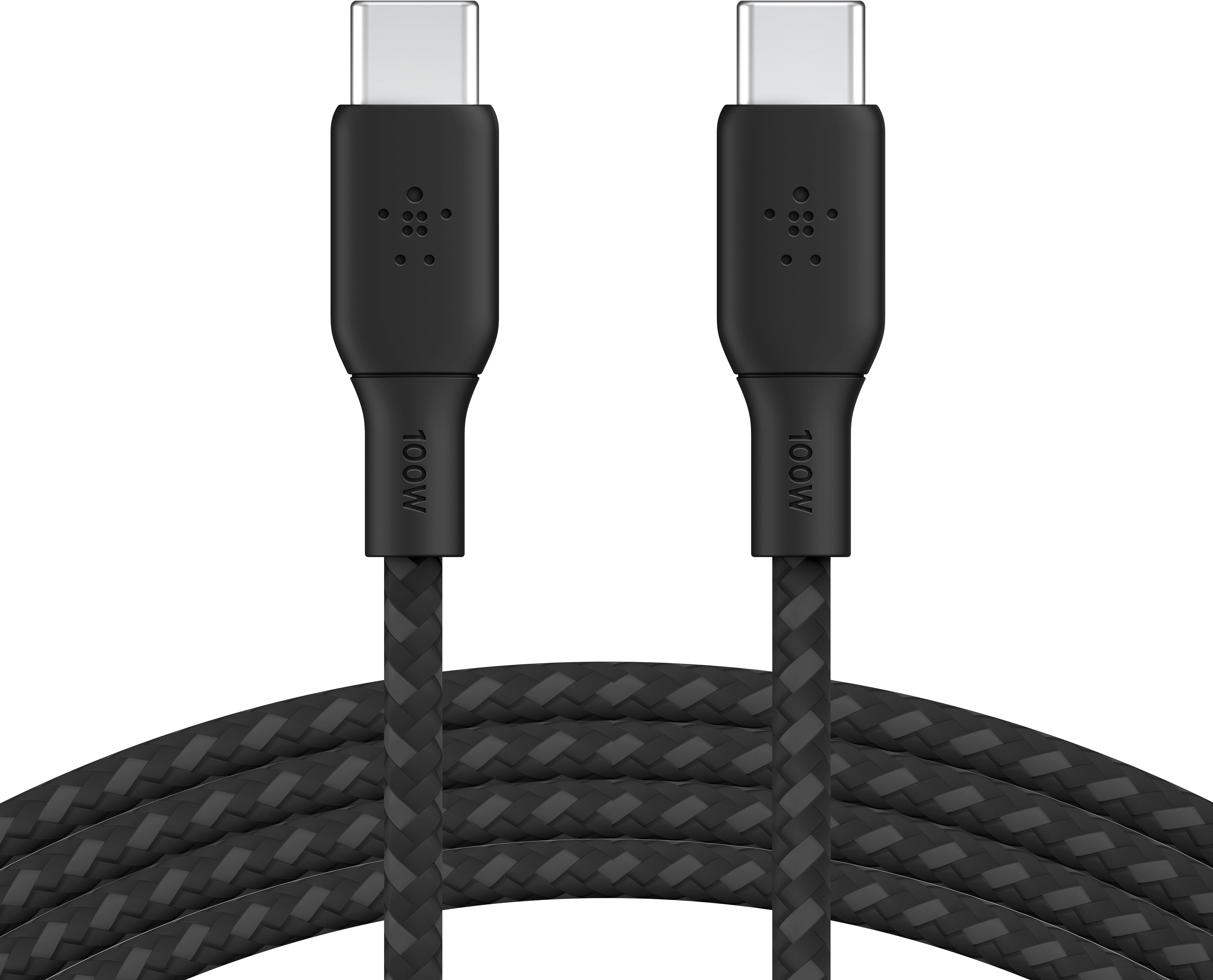 Belkin Usb-c To Usb-c Cable Braided 2m Usb C Usb C Sort