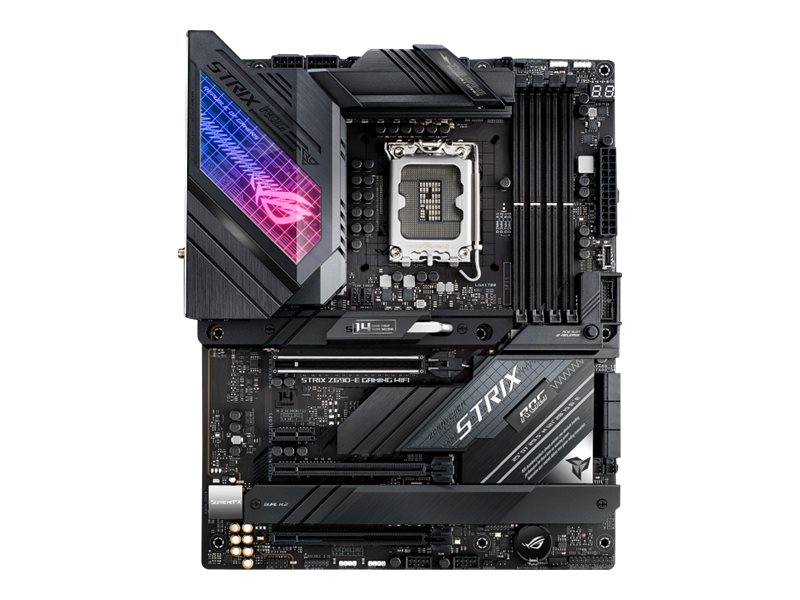 ASUS ROG STRIX Z690-E GAMING WIFI Hovedkort - Intel Z690 - Intel LGA1700 socket - DDR5 RAM - ATX
