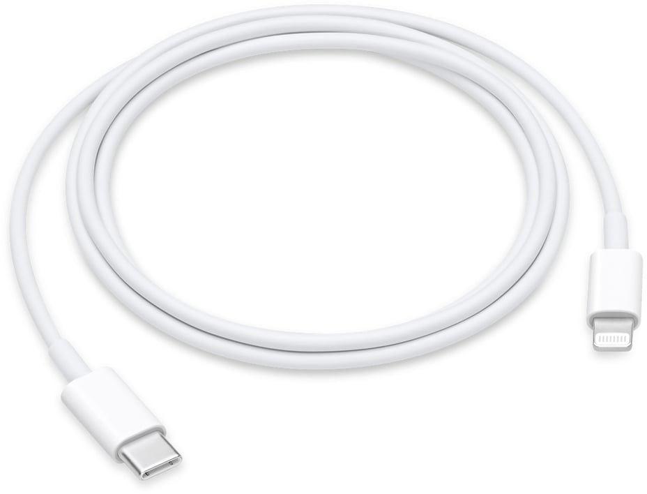 Apple Usb-c To Lightning Cable 1m Hvit