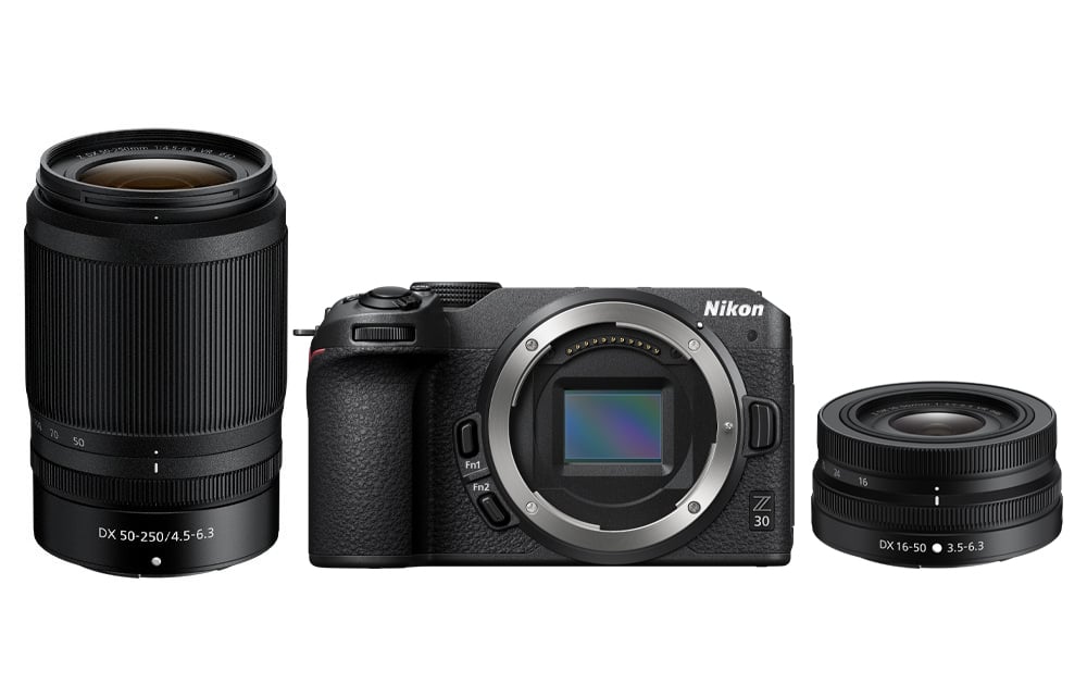 Nikon Z 30 + Z Dx 16-50mm F/3.5-6.3 Vr + Z Dx 50-250mm F/4.5 Vr