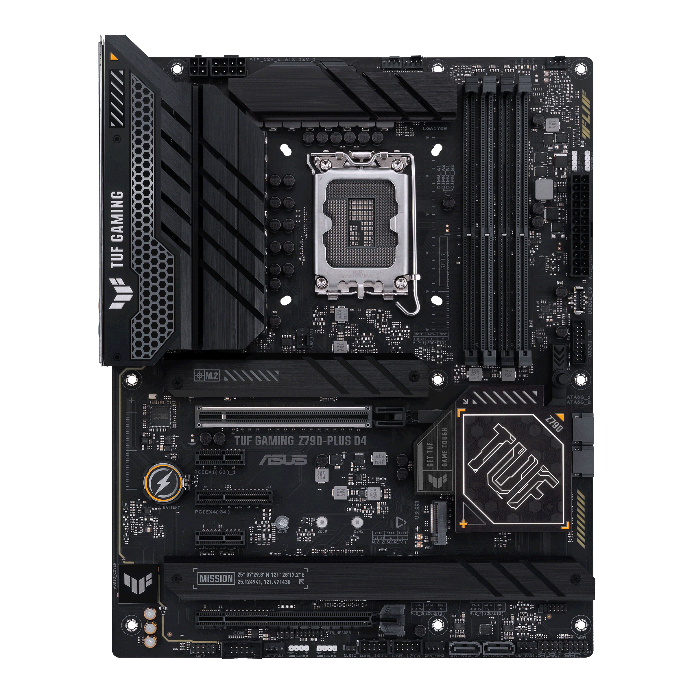 Asus Tuf Gaming Z790-plus D4 Ddr4 Lga 1700 Atx Hovedkort