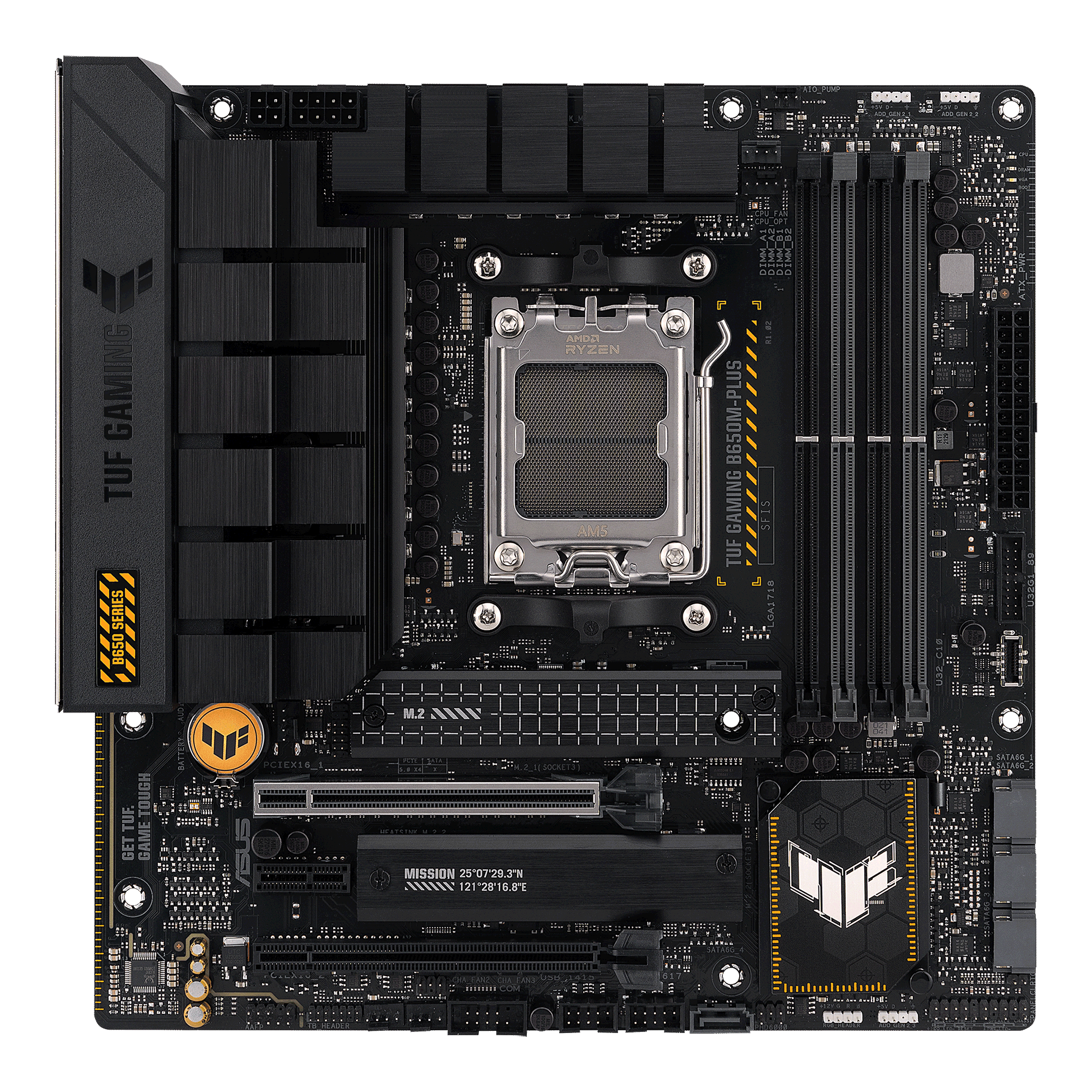 Asus Tuf Gaming B650m-plus Socket Am5 Micro Atx Hovedkort