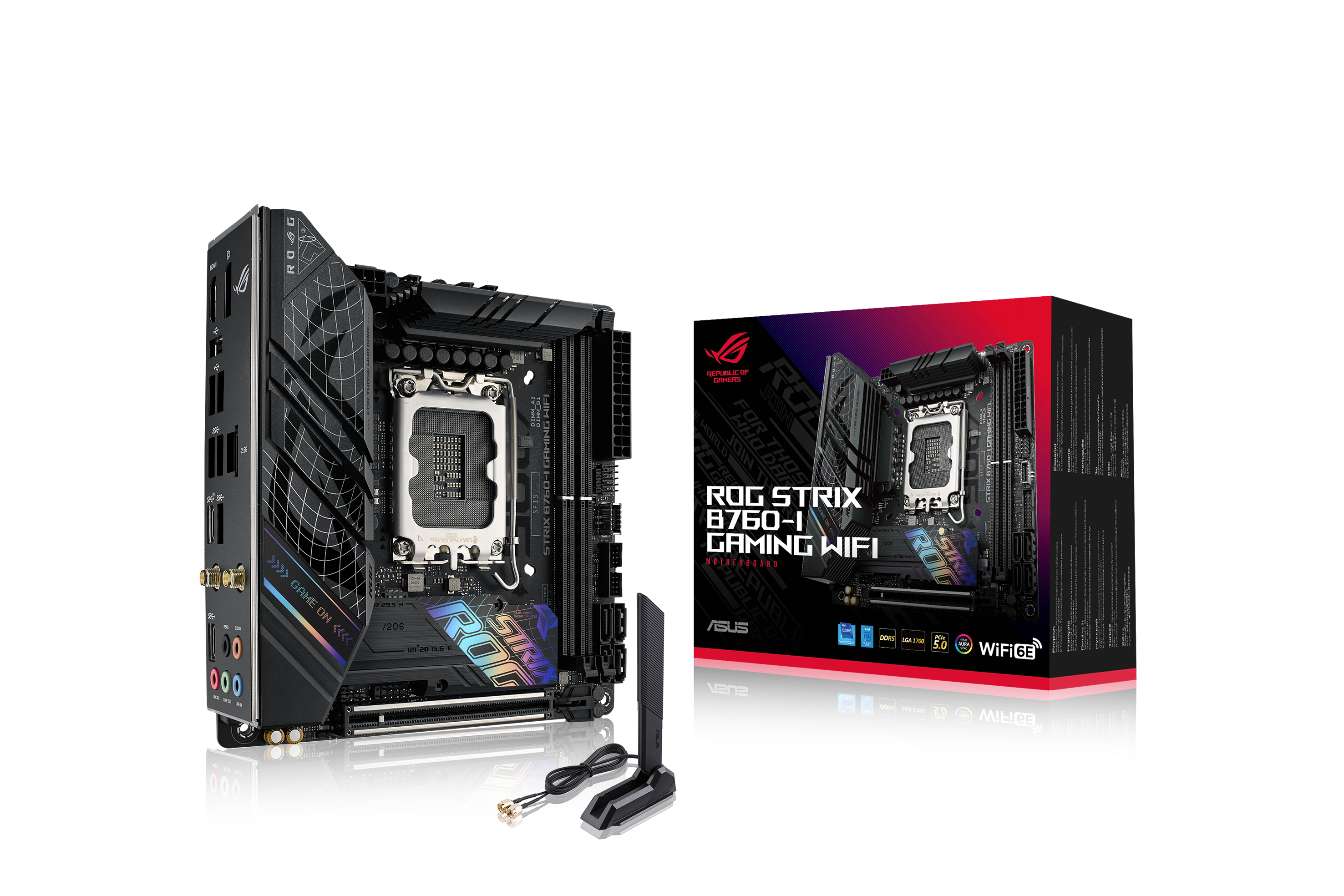 ASUS ROG STRIX B760-I GAMING WIFI Hovedkort