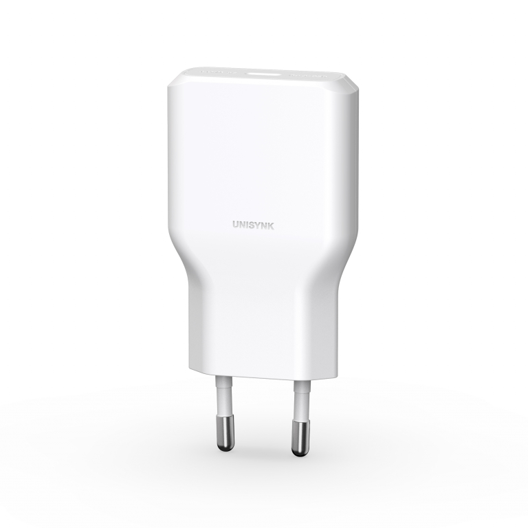 Unisynk Usb-c Slim Wall Charger G3 36w Hvit