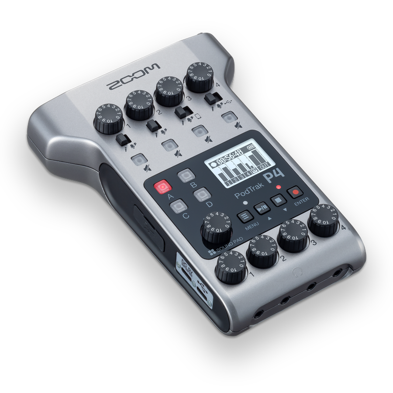 Zoom Podtrak P4 Podcasting Recorder
