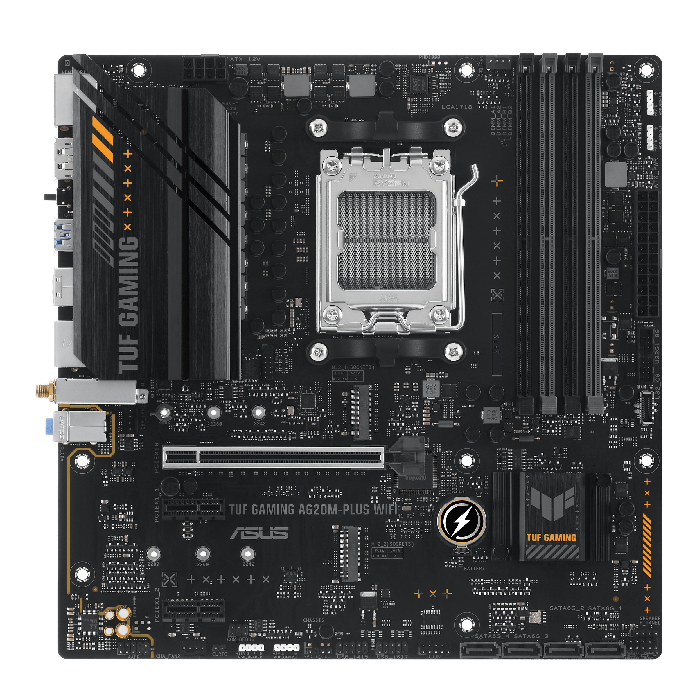 ASUS TUF GAMING A620M-PLUS WIFI Hovedkort