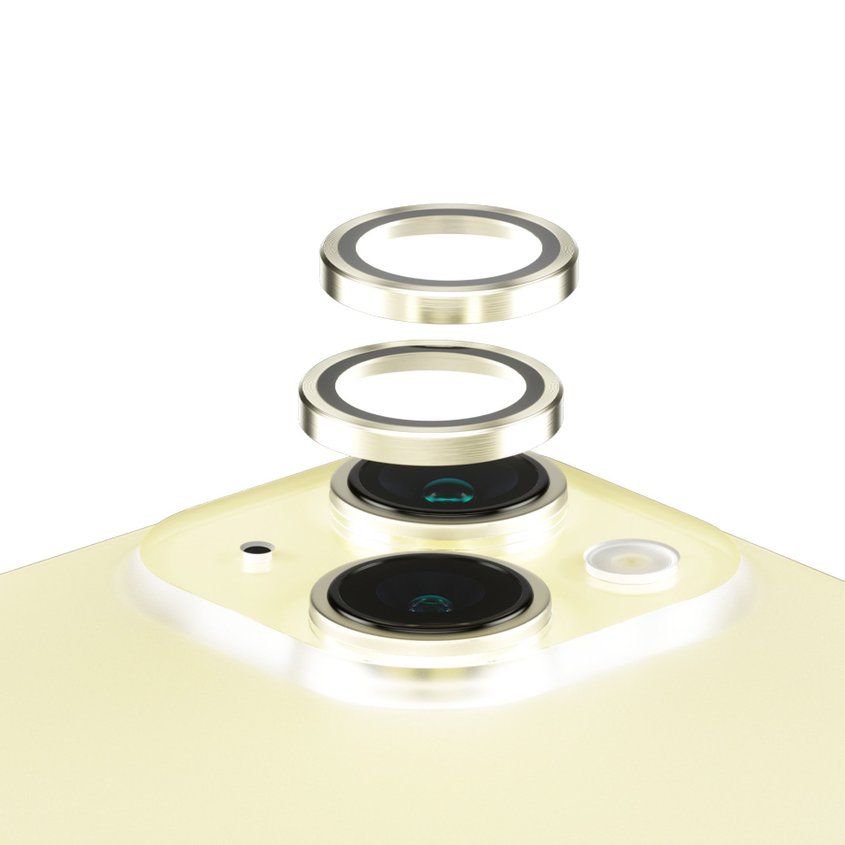 Panzerglass Hoops Lens Protector Iphone 15/15 Plus Yellow