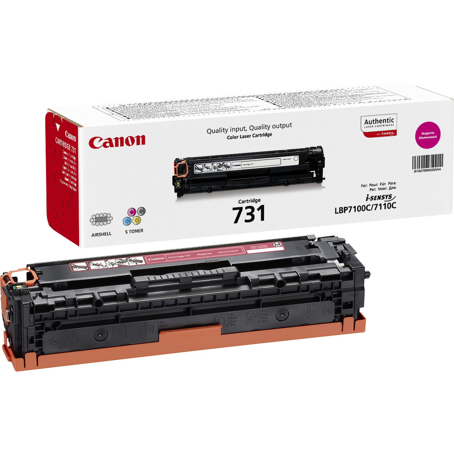 Canon Canon 731M Tonerkassett Magenta 6270B002