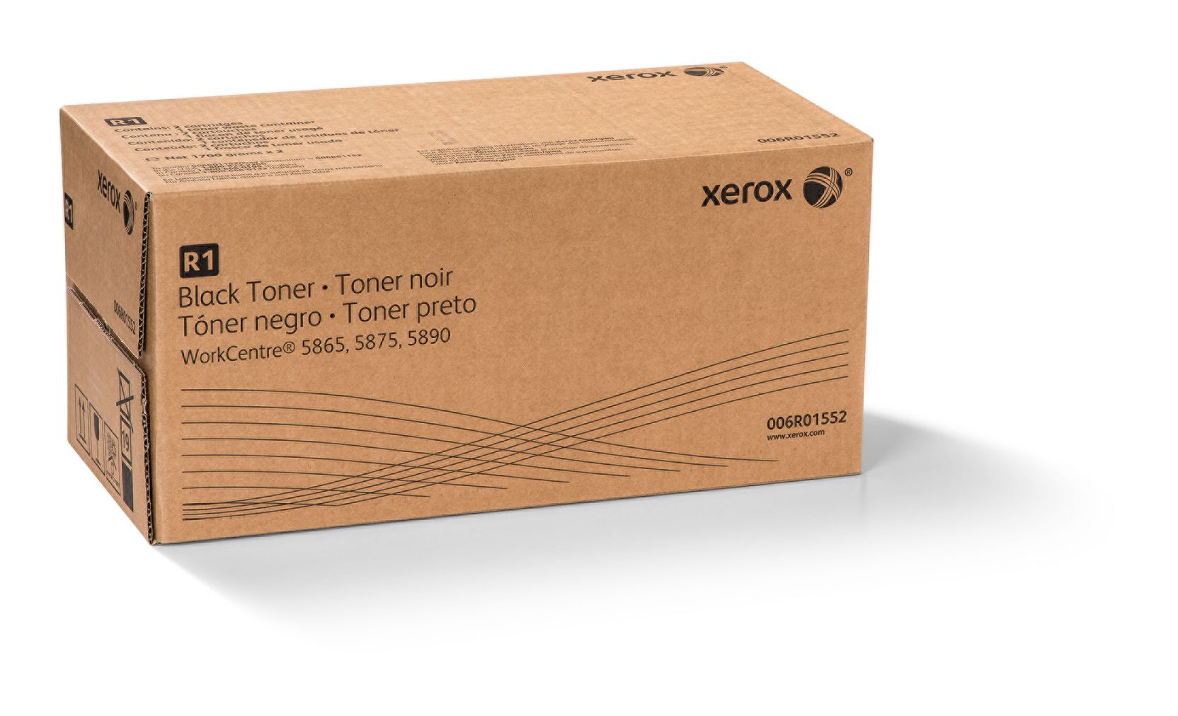 Xerox Wast Toner 55k - 5890/wc 5865/5875/5890i 2-pack
