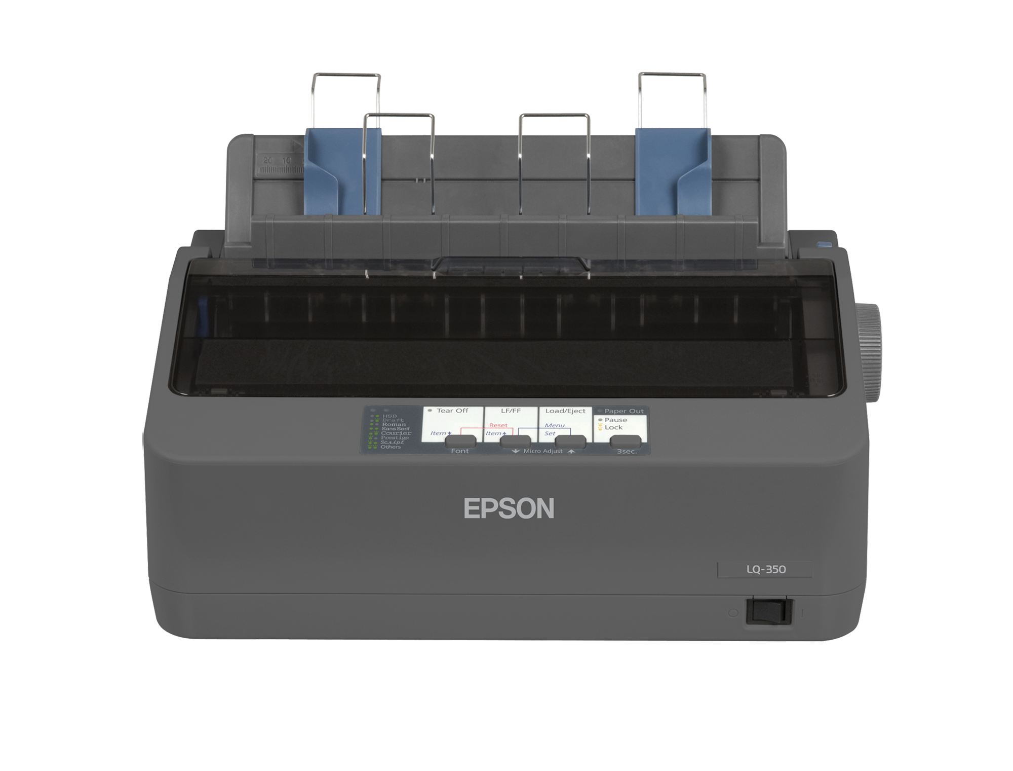 Epson LQ-350 Dot Matrix Printer Matriseskriver - Sort/hvit - Matriseskriver