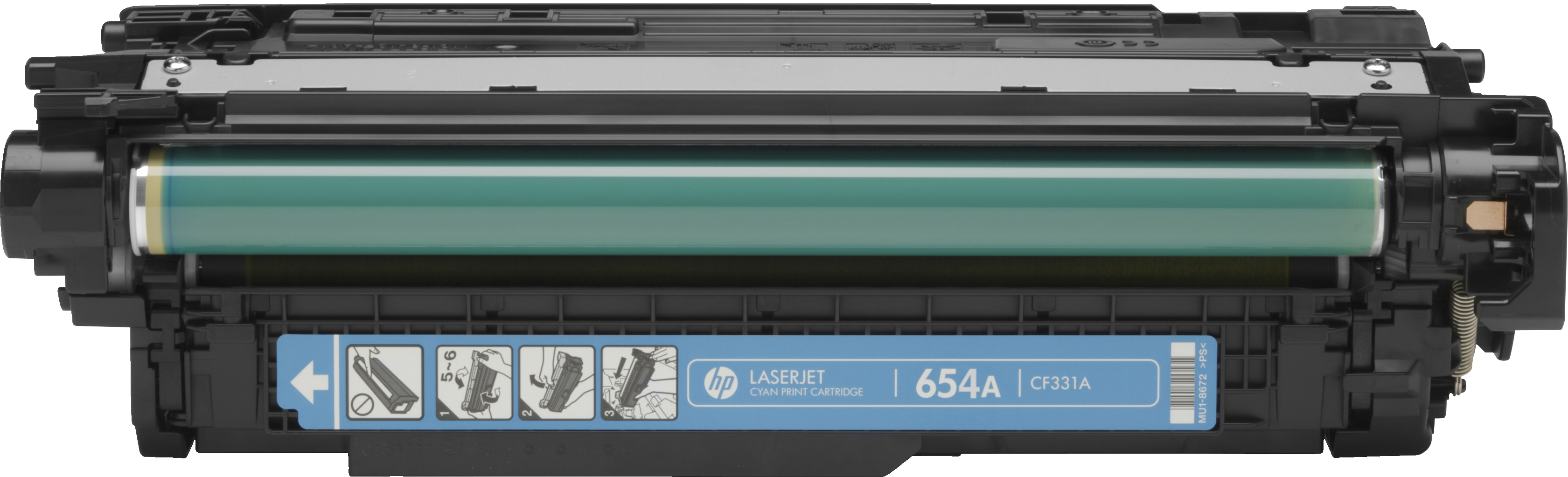 HP HP 654A Tonerkassett Cyan CF331A