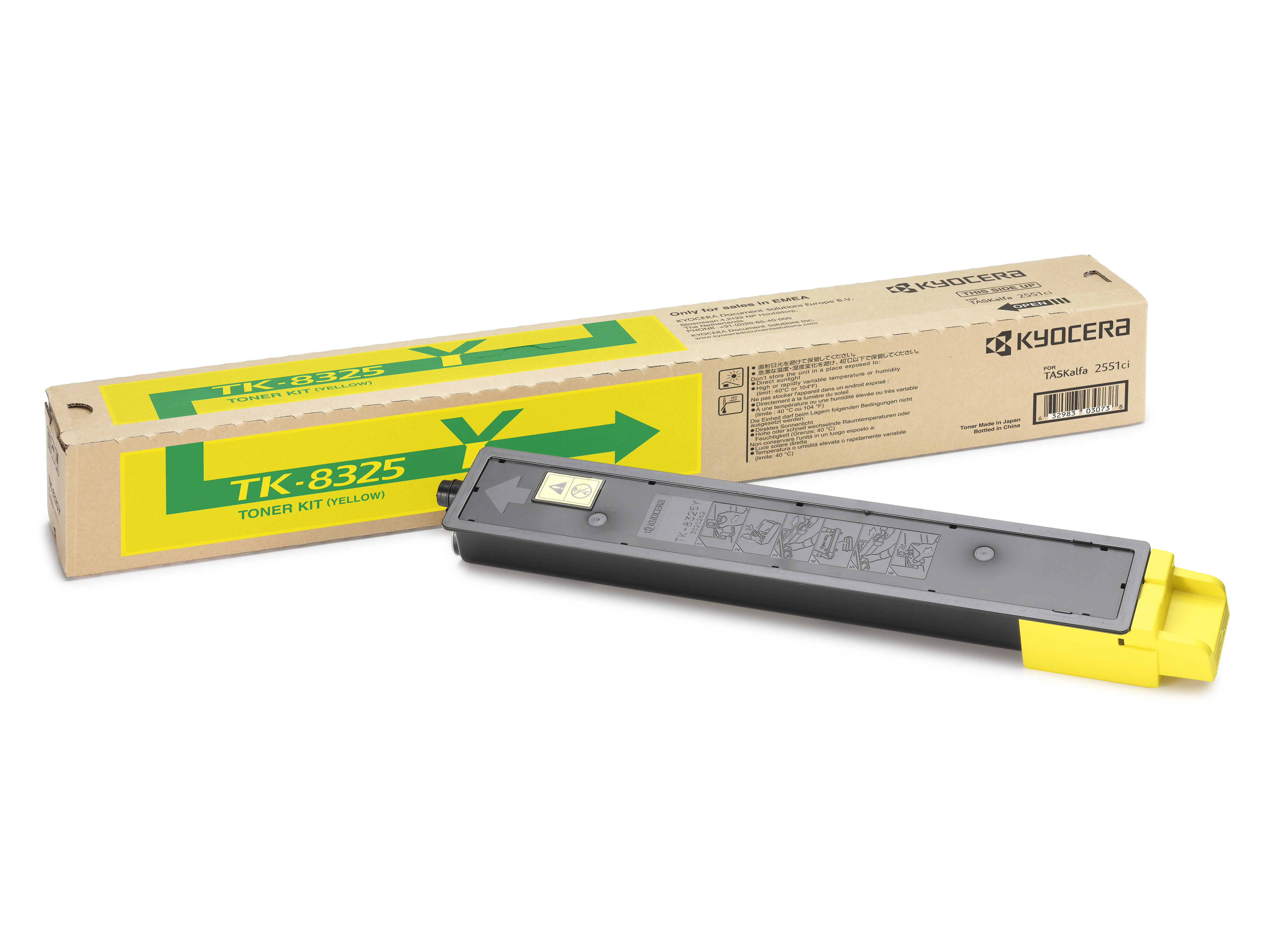 Kyocera Toner Gul Tk-8325y 12k - Taskalfa 2551ci
