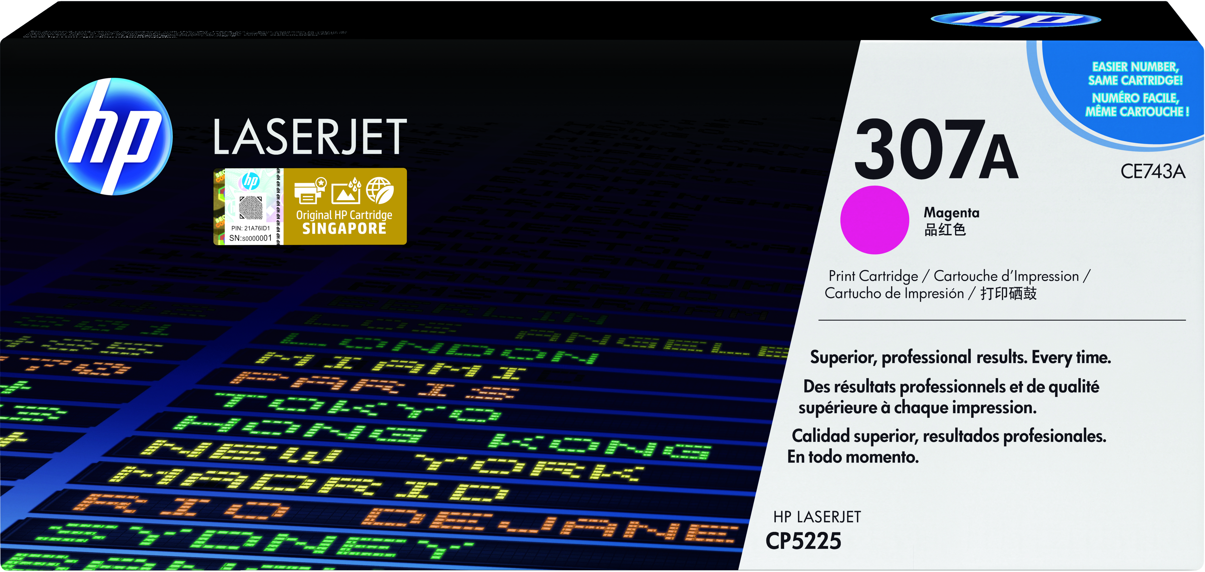 Hp Toner Magenta 7.3k - Ce743a