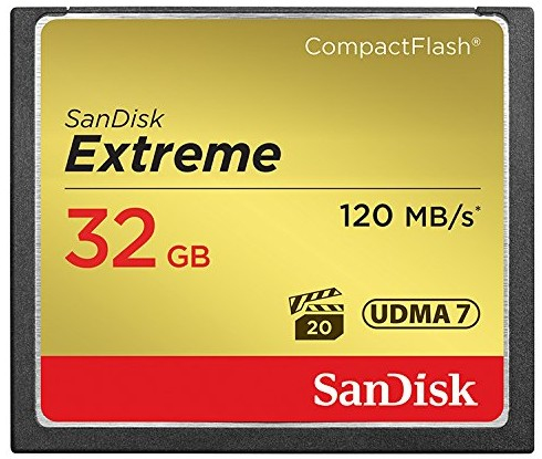 Sandisk Extreme CF-kort 32 GB