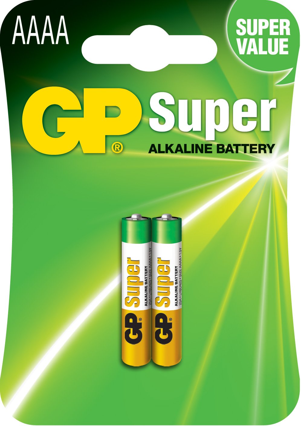 GP BATTERIES GP 25A-U2 / LR61 / AAAA 25A-U2