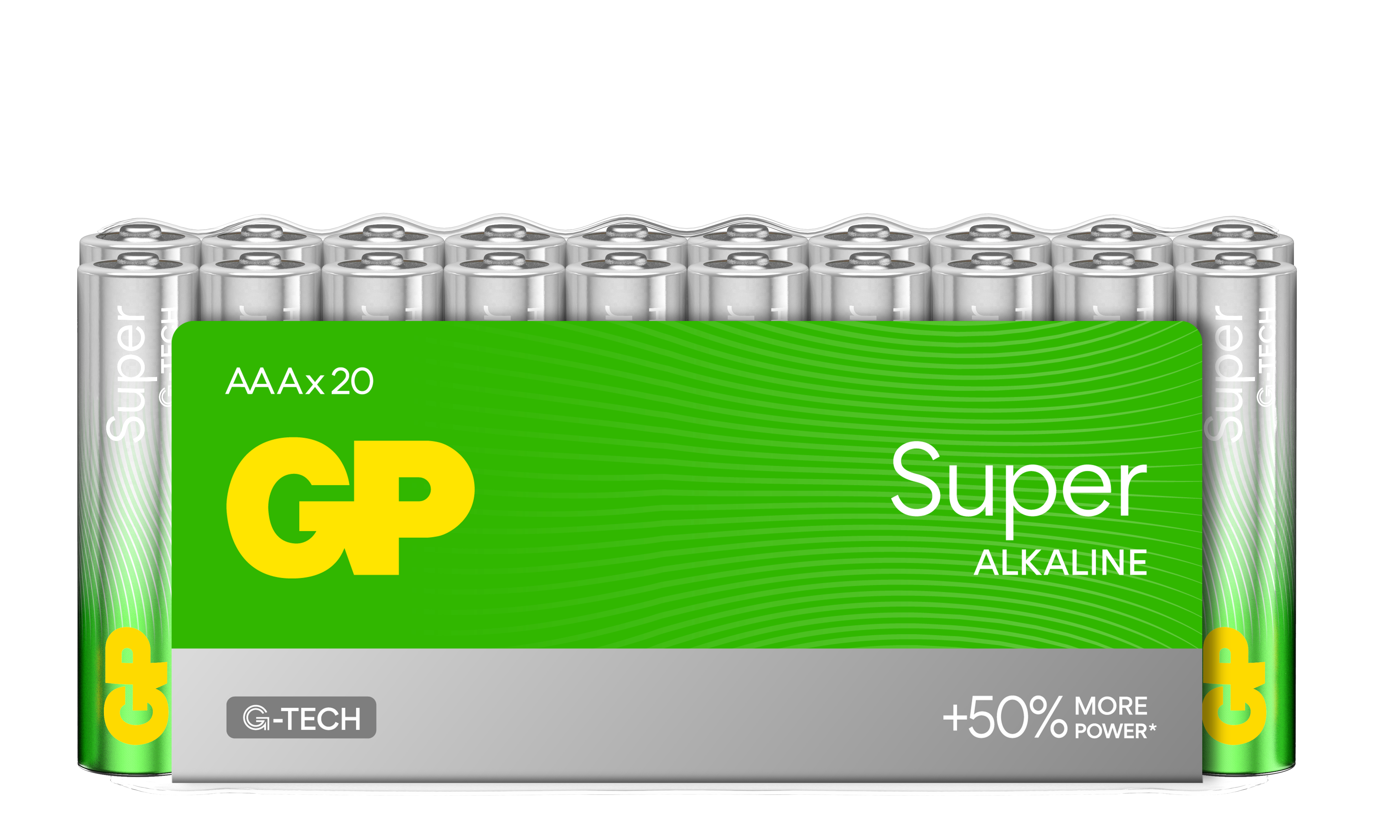 AAA-batteri GP Super Alkaline, 1 pakke (20 stk.)