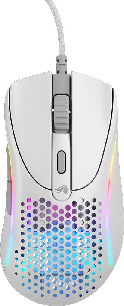 Glorious Model D 2 Gamingmus (hvit)
