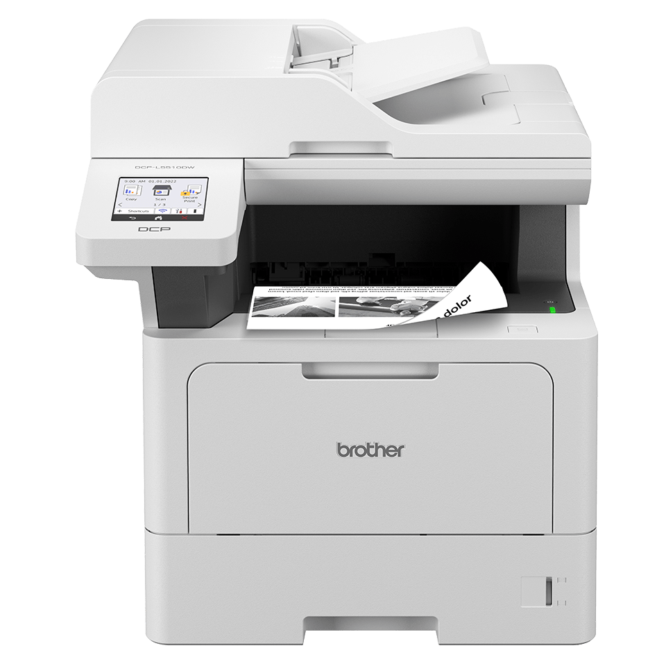 Brother MFC-L5710DN - Multifunksjonsskriver - S/H - laser - Letter A (216 x 279 mm)/A4 (210 x 297 mm) (original) - A4/Legal (medie) - opp til 48 spm (kopiering) - opp til 48 spm (trykking) - 350 ark - 33.6 kbps - USB 2.0, Gigabit LAN, USB 2.0 vert