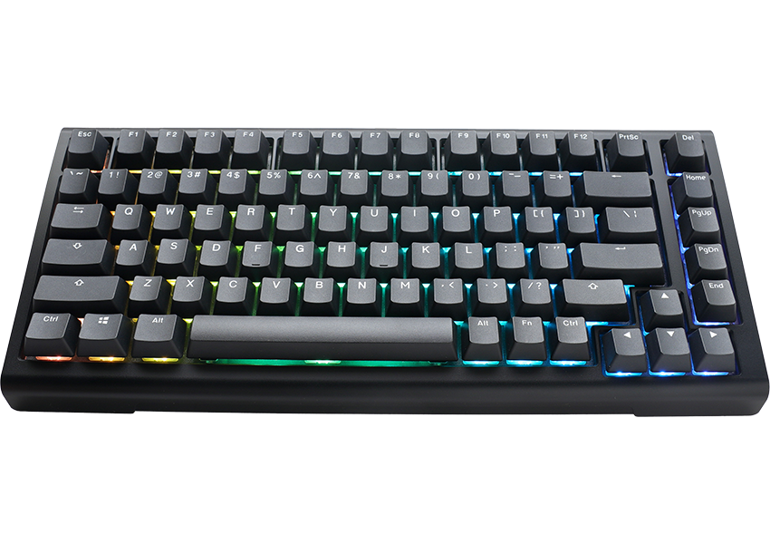 Ducky Tinker75 - Gamingtastatur - Nordisk - Svart
