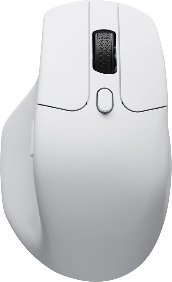 Keychron M6 Wireless Mouse White Rf Wireless + Bluetooth + Usb Type-c