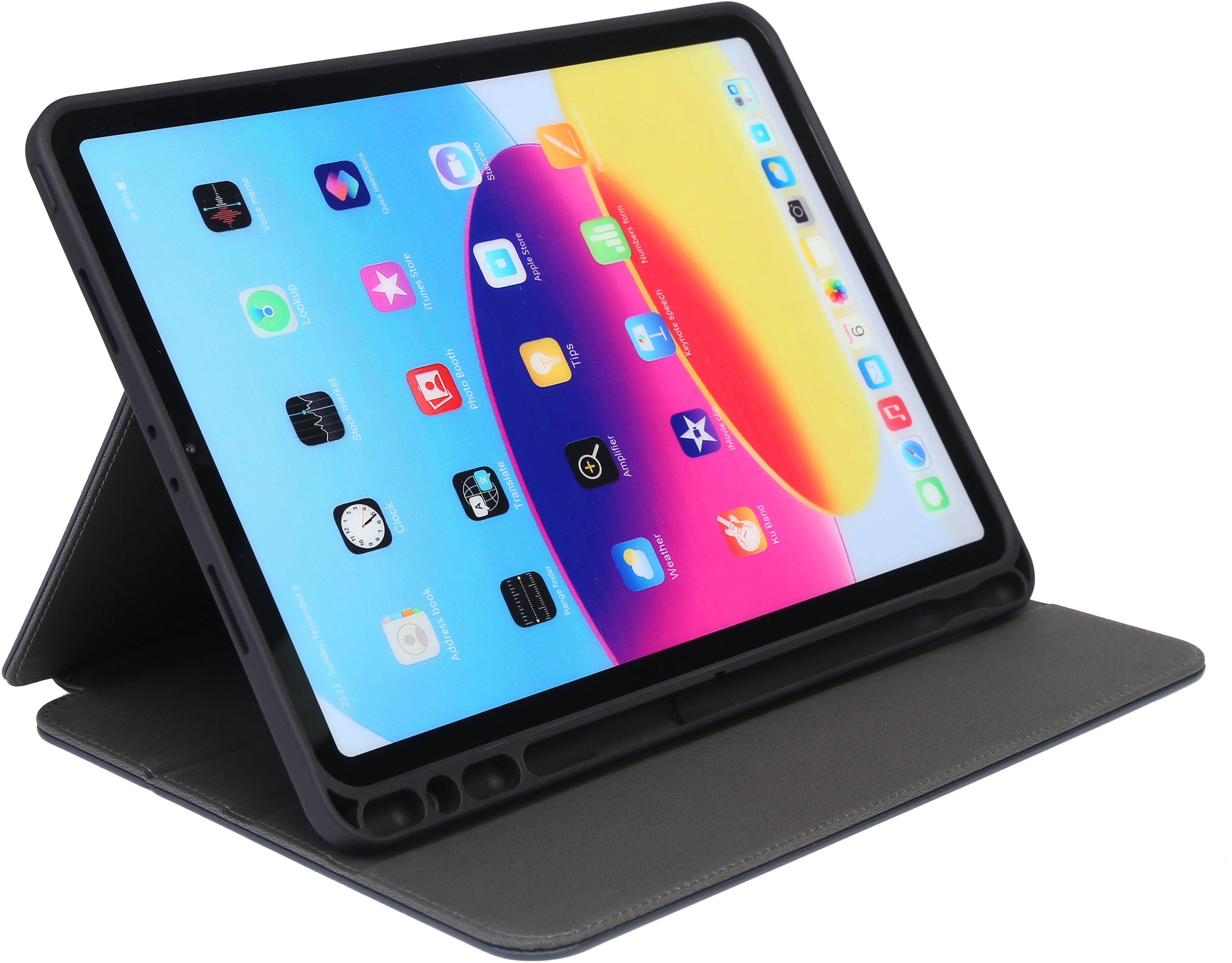 Pomologic Book Folio Ipad Pro 11" (2024) Antrasitt