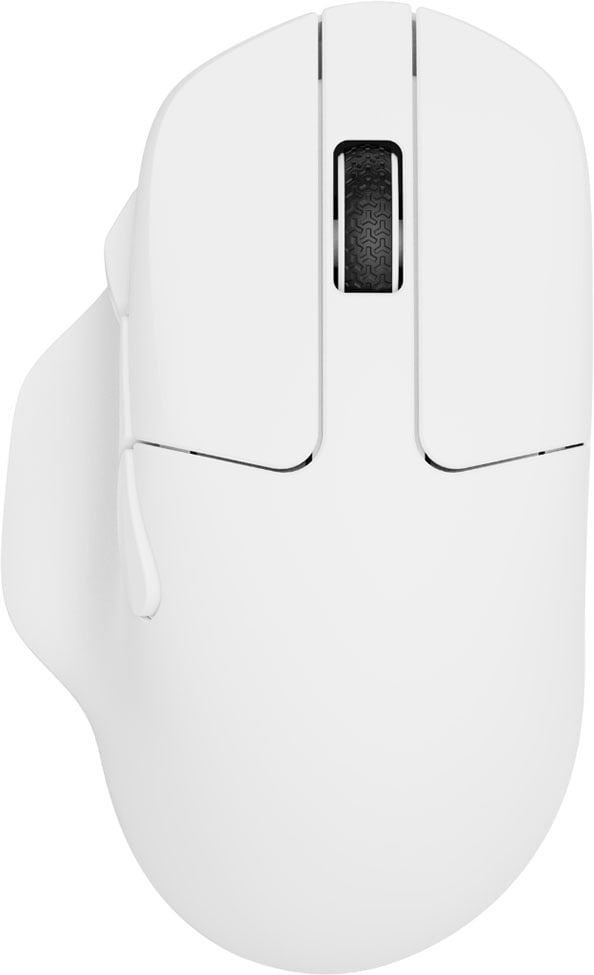 Keychron M7 1K Hz - Gaming mus - Optisk - 6 - Hvit
