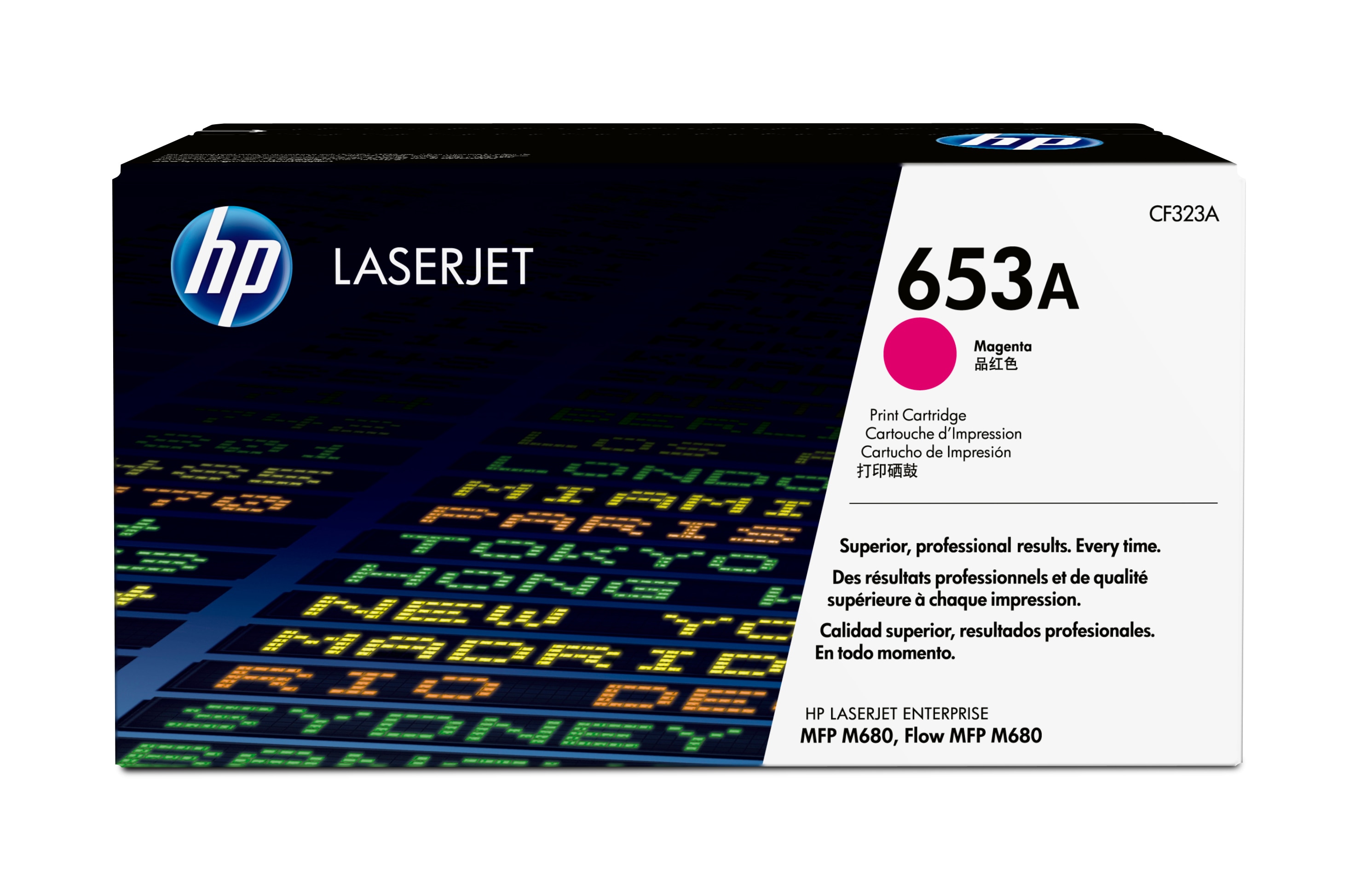 HP HP 653A Tonerkassett Magenta CF323A Tilsvarer: N/A