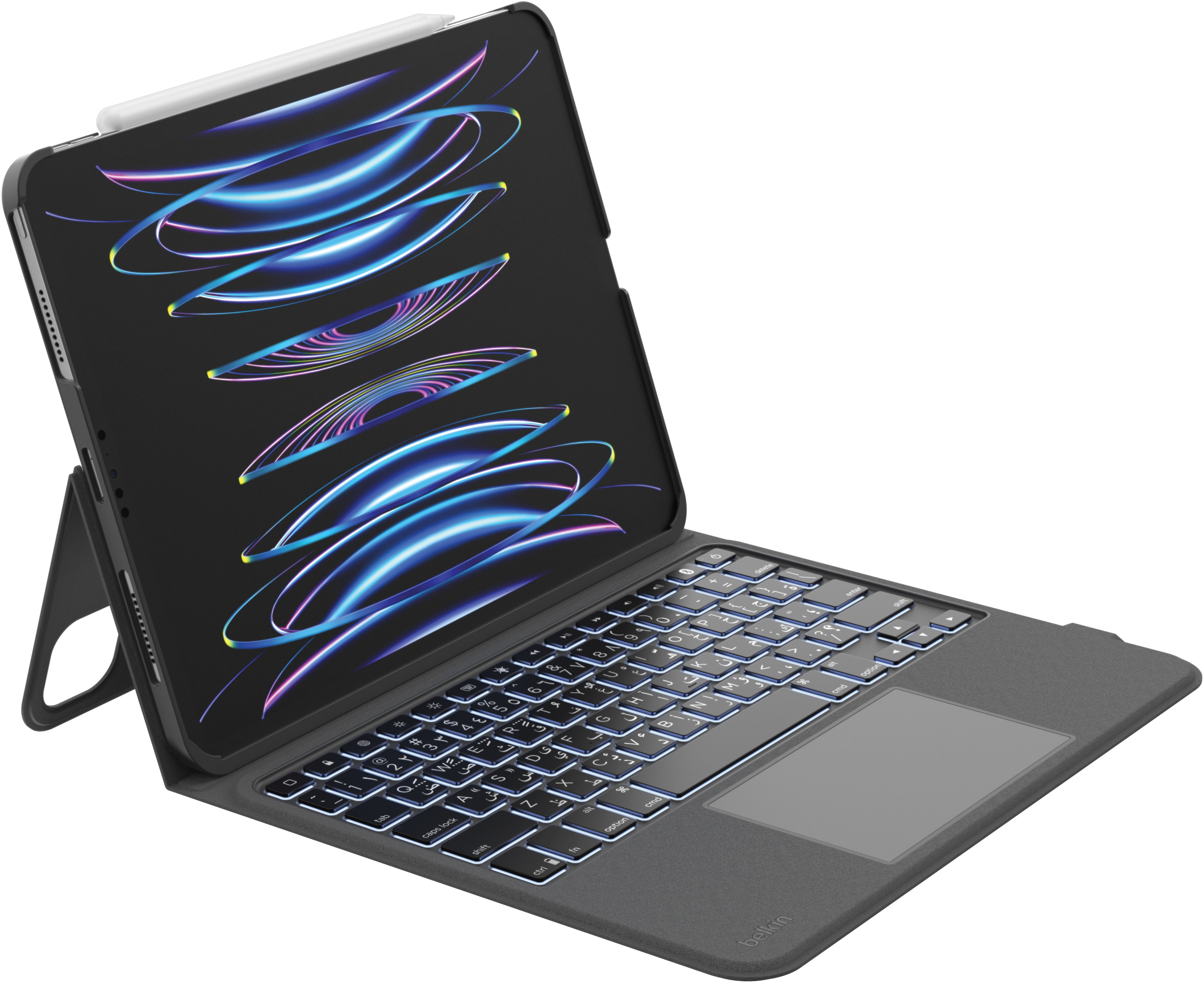 Belkin iPad Air / Pro Everyday tastaturdeksel (sort)