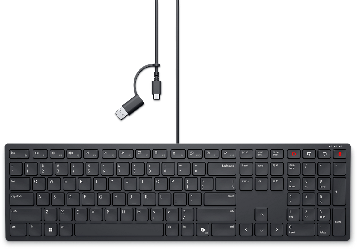 Dell Kb525c - Collaboration Keyboard - Us Kablet Us International