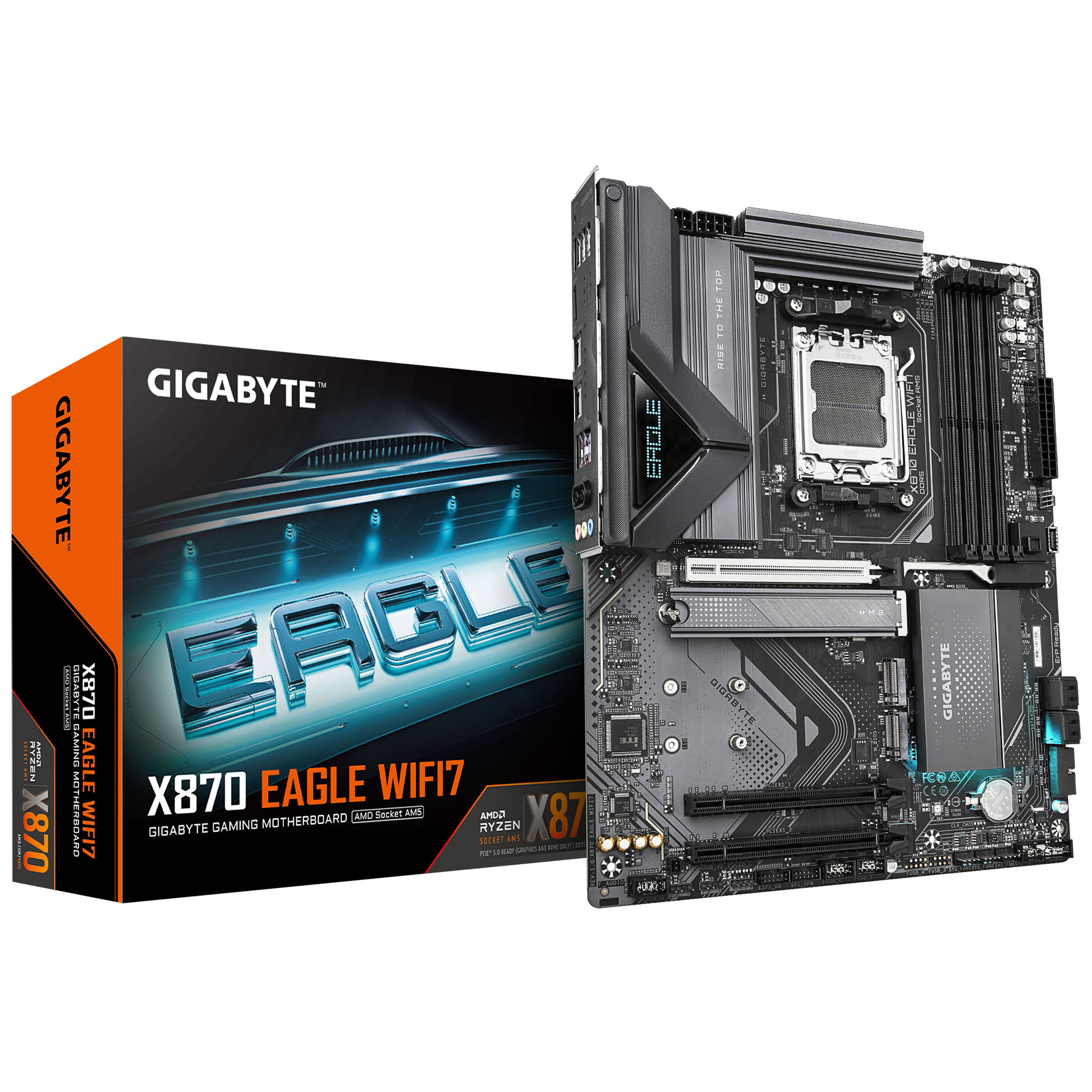 Gigabyte X870 Eagle Wifi7 Socket Am5 Atx Hovedkort