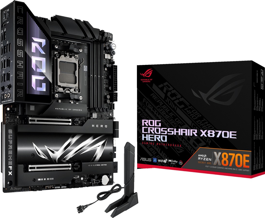 ASUS ROG Crosshair X870E Hero Hovedkort