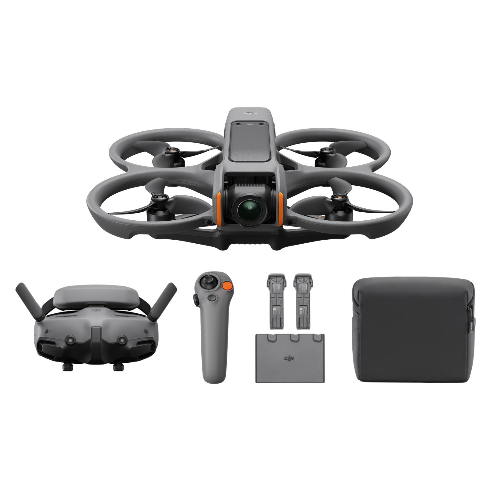 DJI - Avata 2 Fly More Combo (Tre batterier)